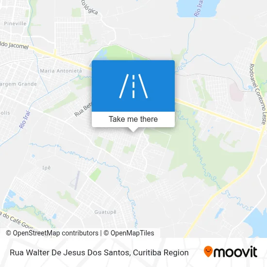 Rua Walter De Jesus Dos Santos map