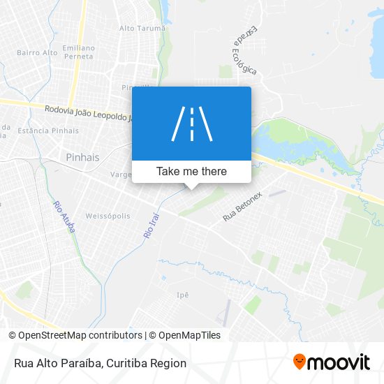 Rua Alto Paraíba map