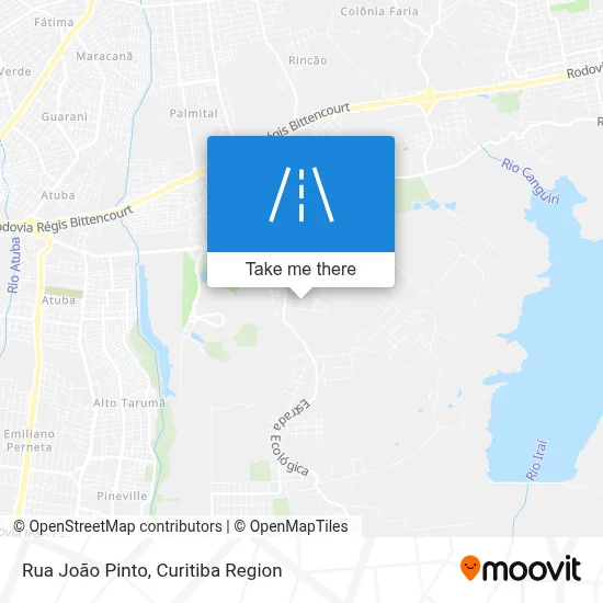 Rua João Pinto map