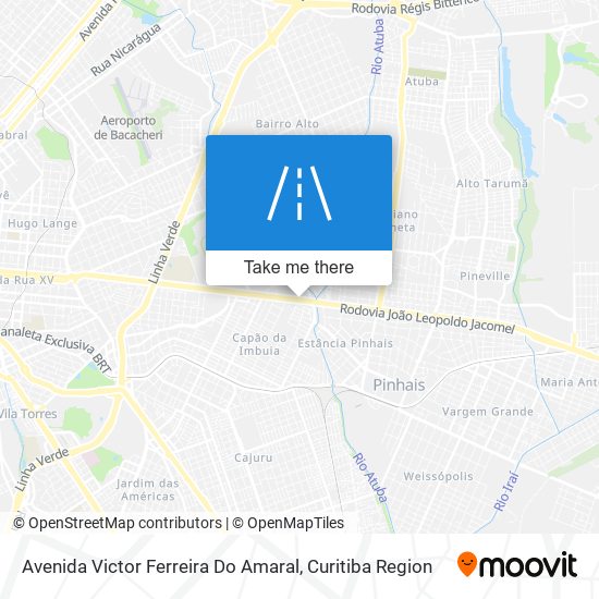 Avenida Victor Ferreira Do Amaral map