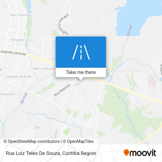 Rua Luiz Teles De Souza map