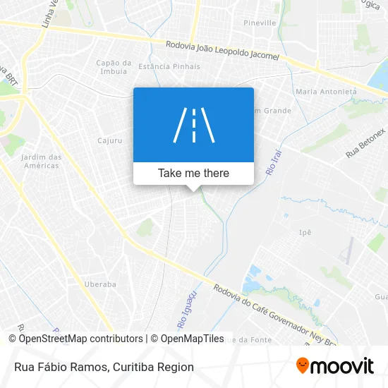 Rua Fábio Ramos map