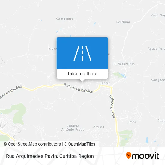 Rua Arquimedes Pavin map