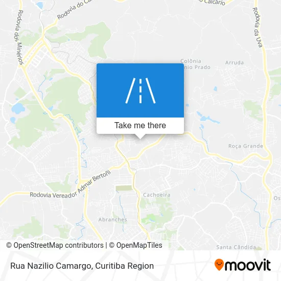 Rua Nazilio Camargo map