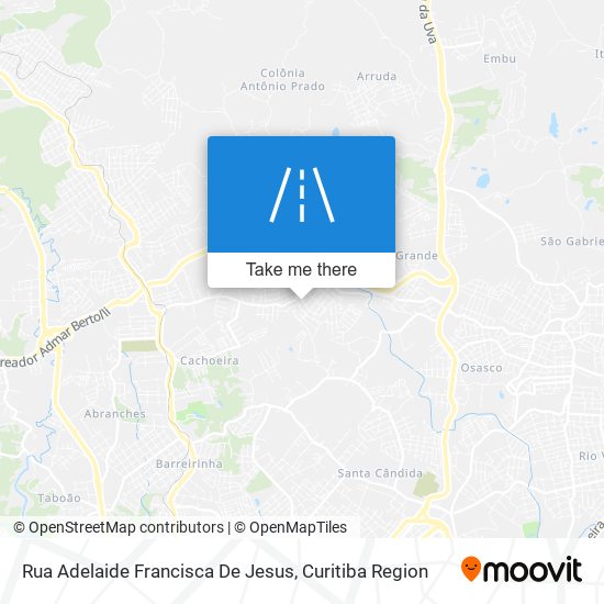 Rua Adelaide Francisca De Jesus map