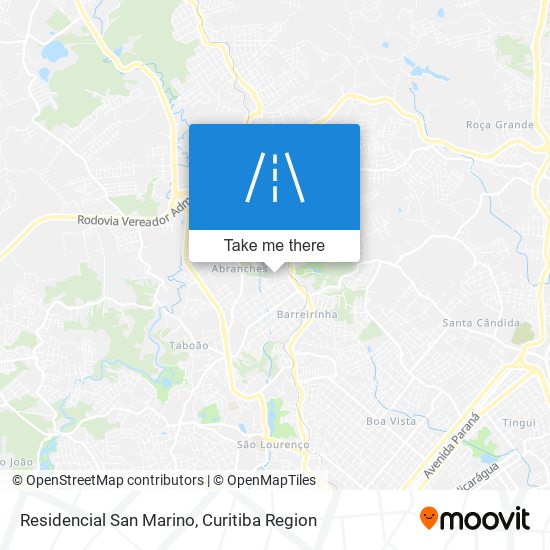 Residencial San Marino map