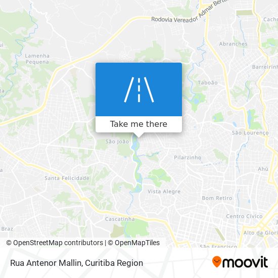 Rua Antenor Mallin map