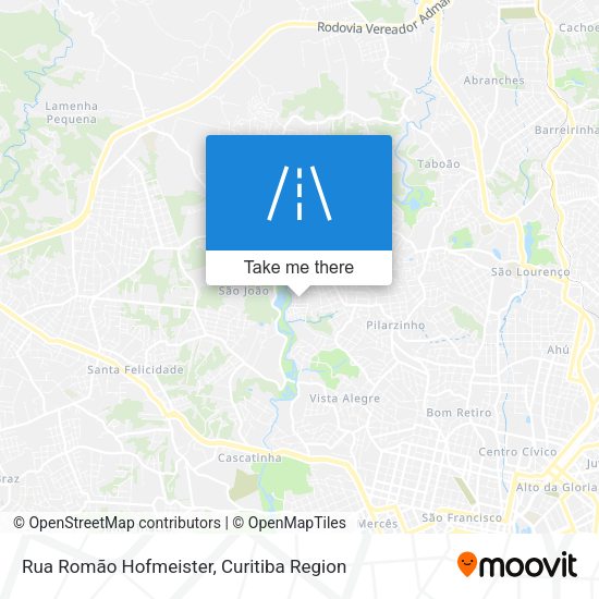 Rua Romão Hofmeister map