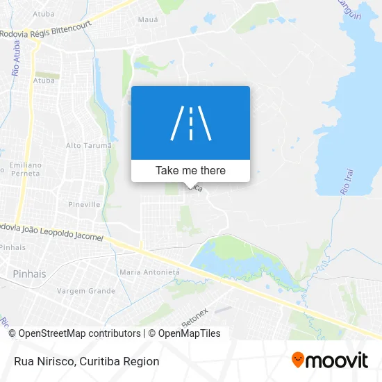 Rua Nirisco map