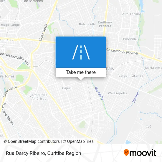 Rua Darcy Ribeiro map