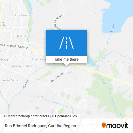 Rua Brimael Rodrigues map