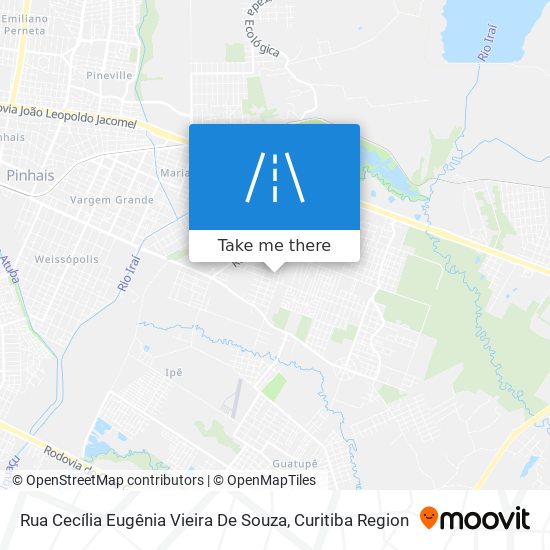 Rua Cecília Eugênia Vieira De Souza map