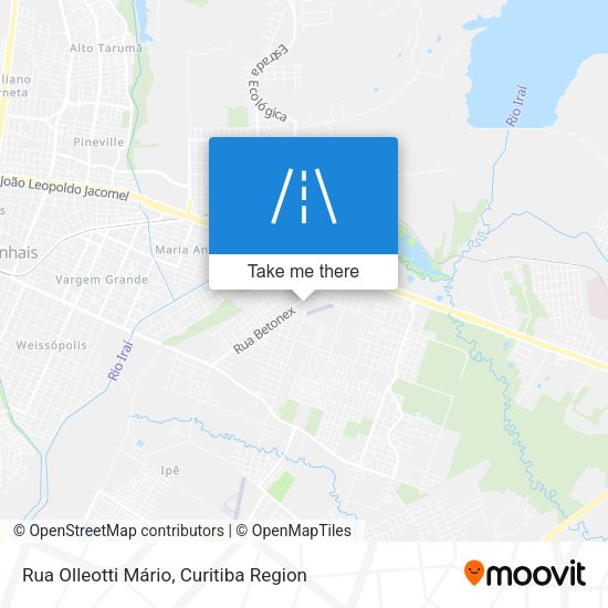 Rua Olleotti Mário map