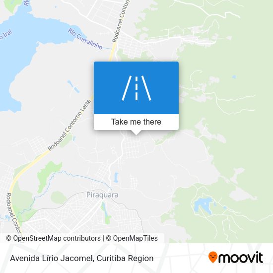 Avenida Lírio Jacomel map