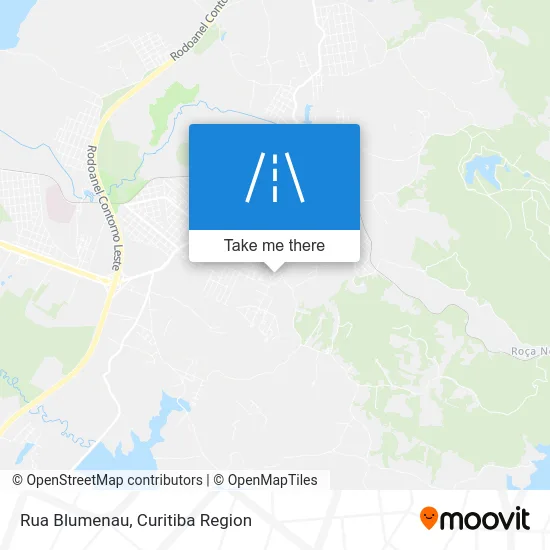 Rua Blumenau map
