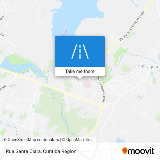 Rua Santa Clara map