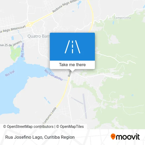 Rua Josefino Lago map