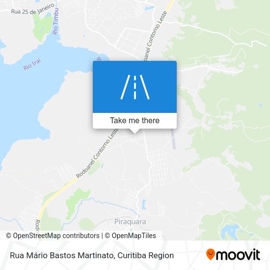 Rua Mário Bastos Martinato map