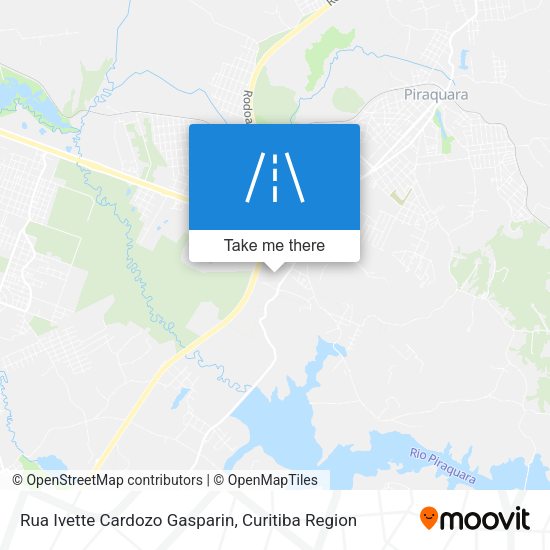 Rua Ivette Cardozo Gasparin map