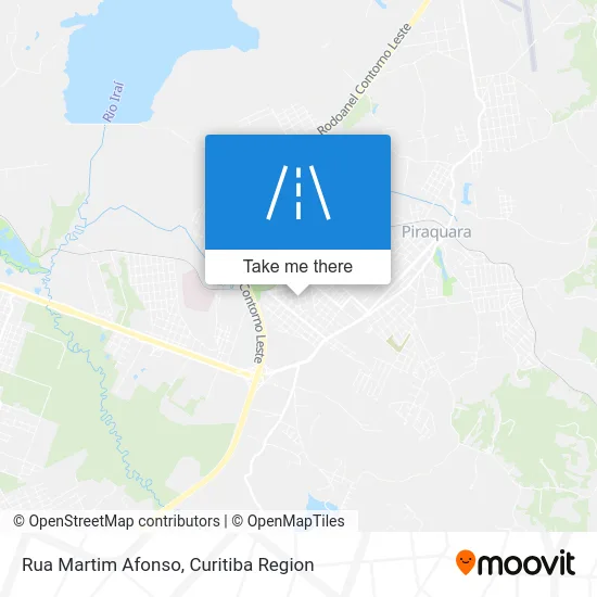Rua Martim Afonso map
