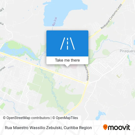 Rua Maestro Wassilio Zebulski map