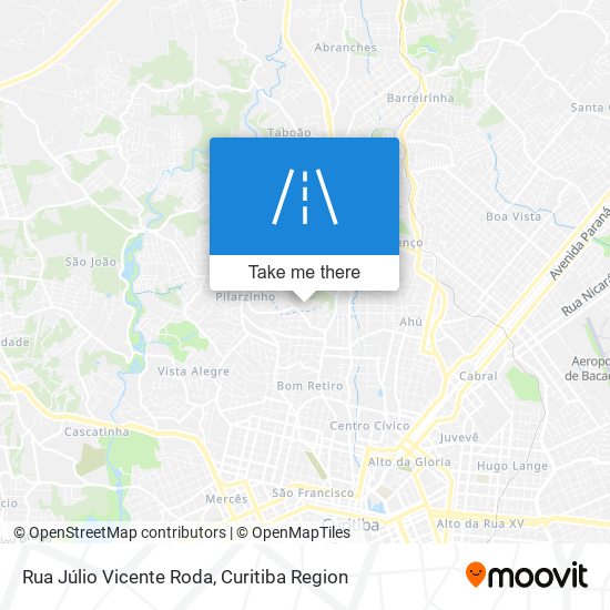 Rua Júlio Vicente Roda map