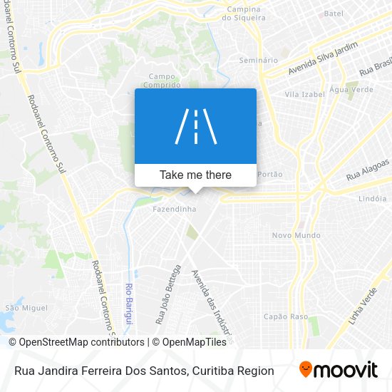 Rua Jandira Ferreira Dos Santos map