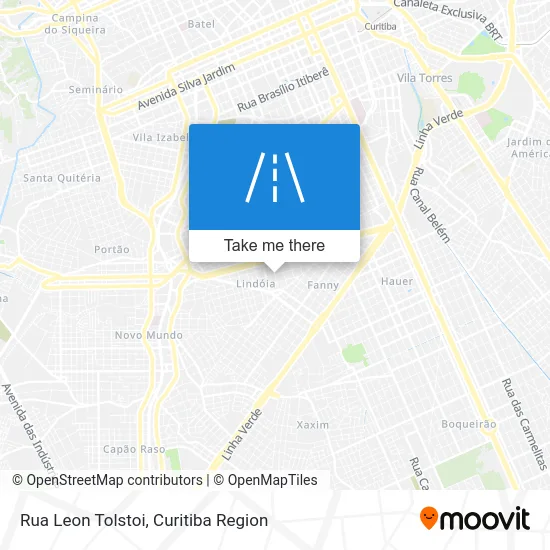 Rua Leon Tolstoi map