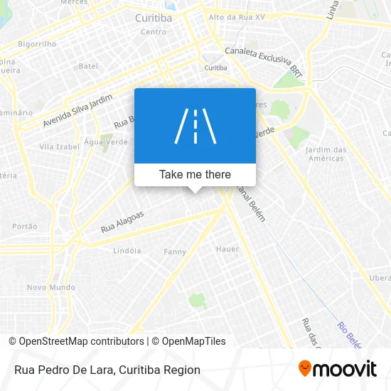 Rua Pedro De Lara map