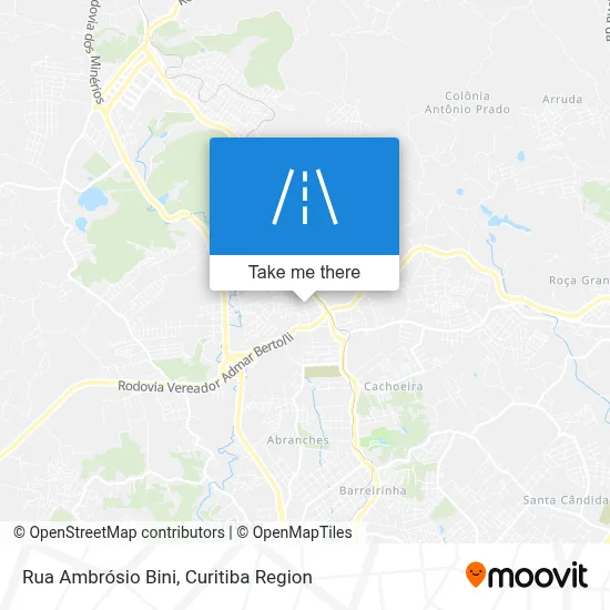 Rua Ambrósio Bini map