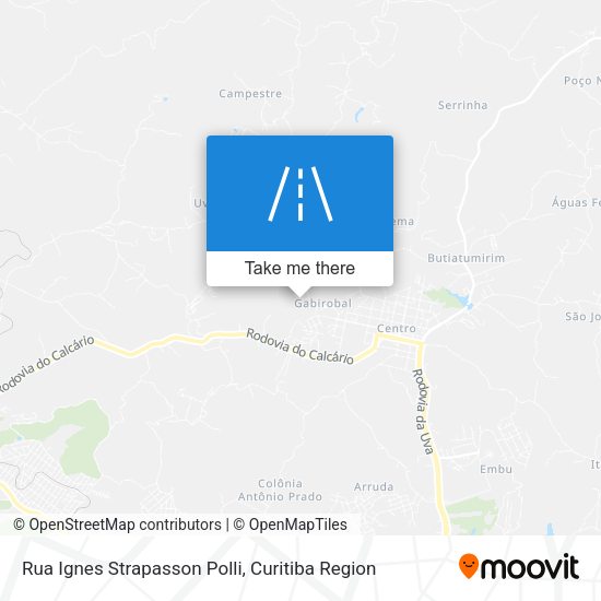 Rua Ignes Strapasson Polli map
