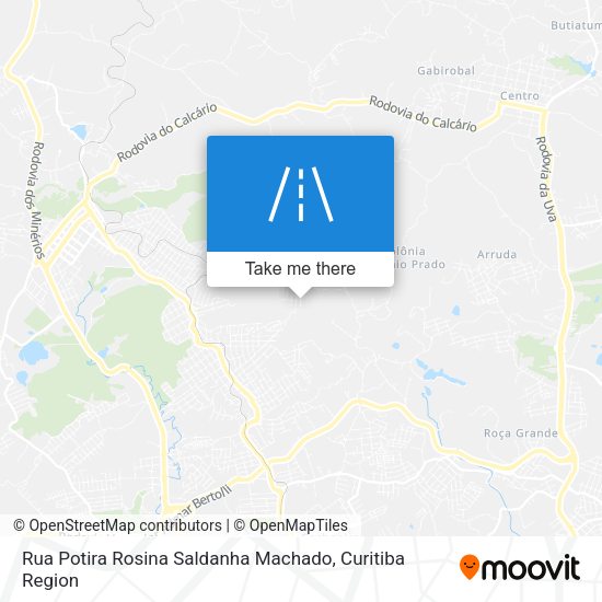 Rua Potira Rosina Saldanha Machado map