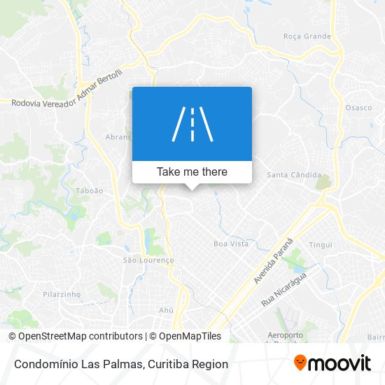 Condomínio Las Palmas map
