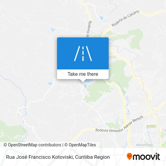 Rua José Francisco Kotoviski map