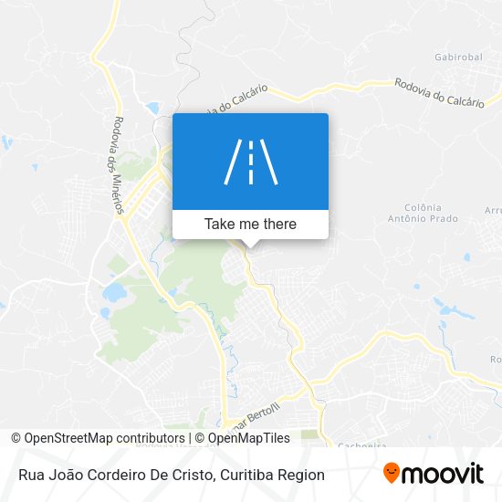 Rua João Cordeiro De Cristo map