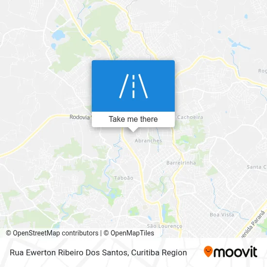 Rua Ewerton Ribeiro Dos Santos map