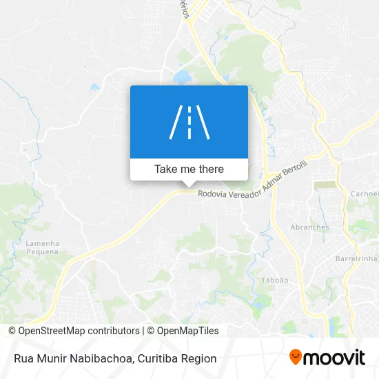Rua Munir Nabibachoa map