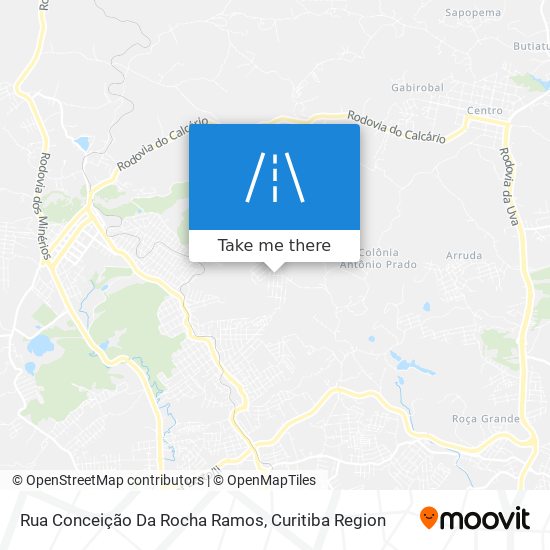 Rua Conceição Da Rocha Ramos map