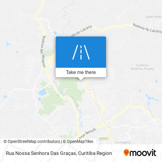 Mapa Rua Nossa Senhora Das Graças