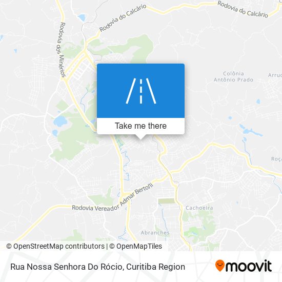 Rua Nossa Senhora Do Rócio map