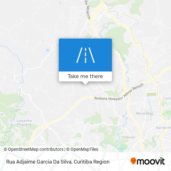 Rua Adjaime Garcia Da Silva map