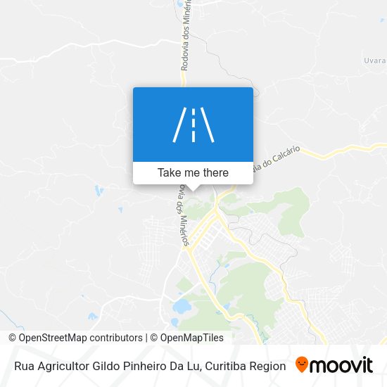 Rua Agricultor Gildo Pinheiro Da Lu map