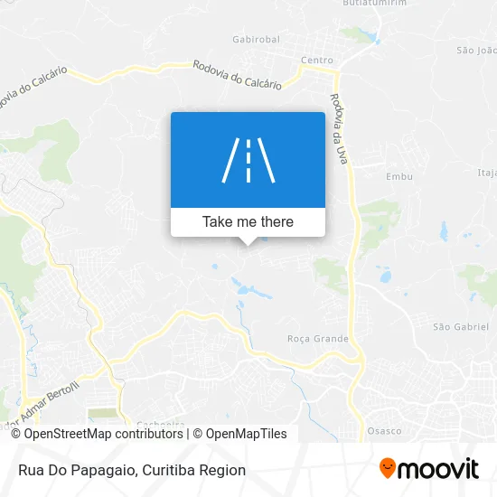 Rua Do Papagaio map