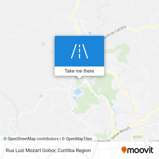 Rua Luiz Mozart Gobor map