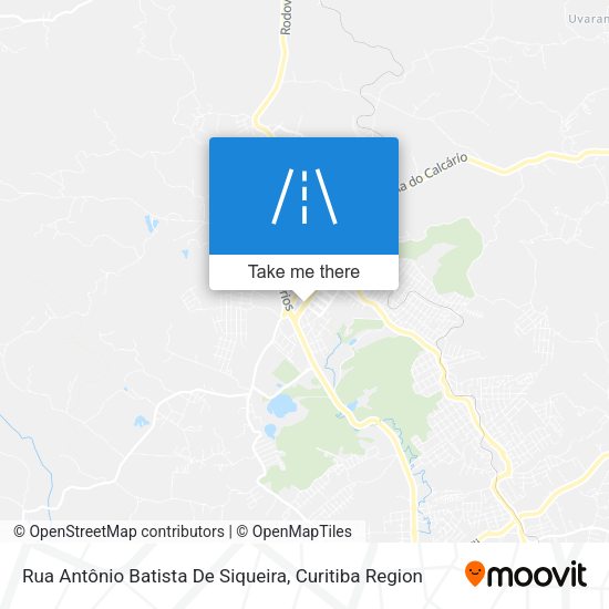 Rua Antônio Batista De Siqueira map