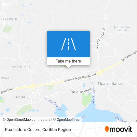 Rua Isidoro Collere map