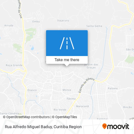 Rua Alfredo Miguel Baduy map