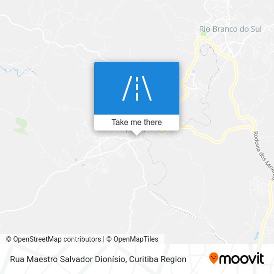 Rua Maestro Salvador Dionísio map