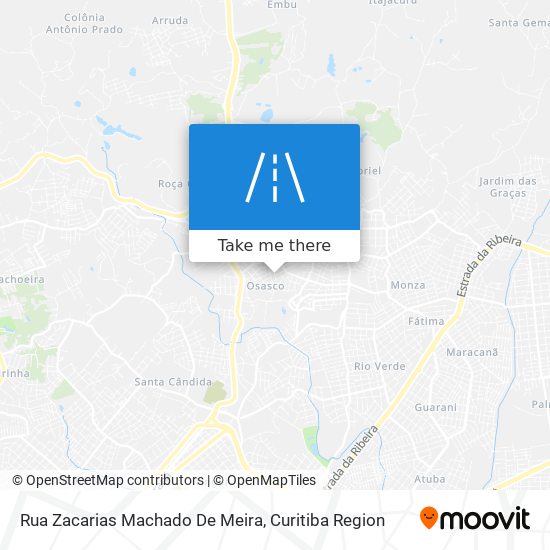 Rua Zacarias Machado De Meira map