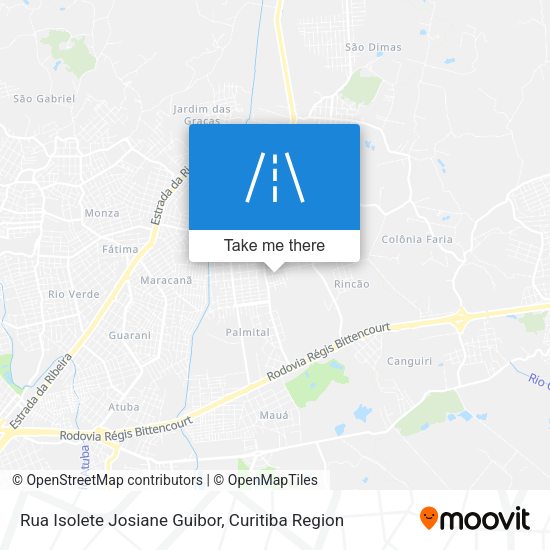 Rua Isolete Josiane Guibor map